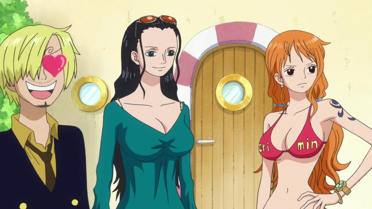 Nami lots face after great uncen