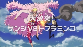 Il grande scontro! Sanji contro Doflamingo