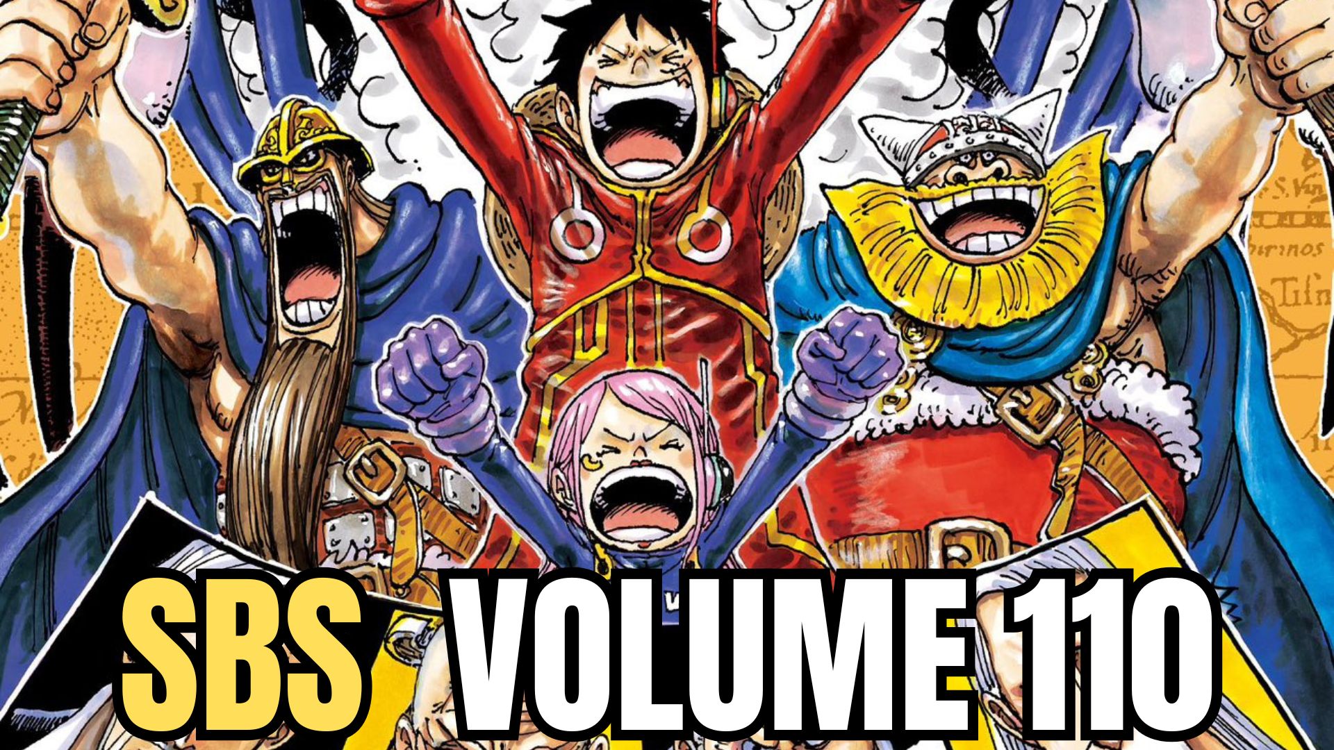 ONE PIECE SBS VOLUME 110: TUTTE LE INFORMAZIONI